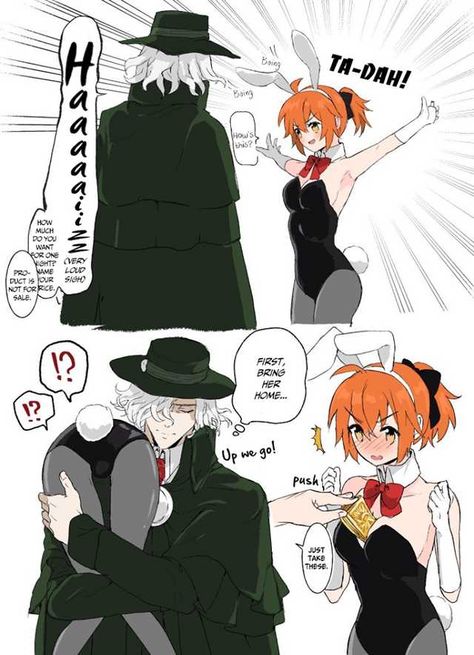 Gudako X Mash, Bunny Artoria, Gudako X Servant, Void Shiki, Lancer Artoria, Jeanne Alter, Fate Stay Night Series, Fate Servants, Fate Stay Night Anime