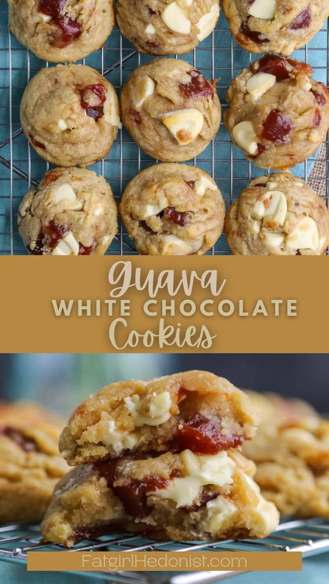 Guava Cookies Cream Cheeses, Venuzula Food, Guava And Cheese Cookies, Latin Cookies, Recipes With Guava, Mazapan Cookies, Guava Paste Uses, Guava Cookies Recipes, Guava Paste Recipes Desserts