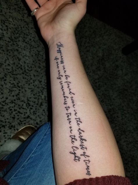 Harry potter words of wisdom Fake Tattoo Ideas, Harry Potter Words, Hp Tattoo, Best Tattoos, Tattoo S, Just Beautiful, Cool Tattoos, Light In The Dark, Tattoo Quotes