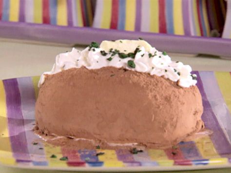 Potato Ice Cream, April Fools Food, Sandra Lee Recipes, Turkey Hill, Spring Treats, Sandra Lee, Creamed Potatoes, Ice Cream Recipe, Baked Potatoes