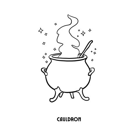 Stir up some Halloween magic with these bubbling cauldron coloring pages! Perfect for adding a spooky and mystical touch to your Halloween activities. Great for all ages! #CauldronColoring #HalloweenMagic #SpookyFun Cauldron Coloring Page, Bubbling Cauldron, Halloween Magic, Halloween Activities, Spooky Halloween, Coloring Page, Coloring Pages, Halloween, Color