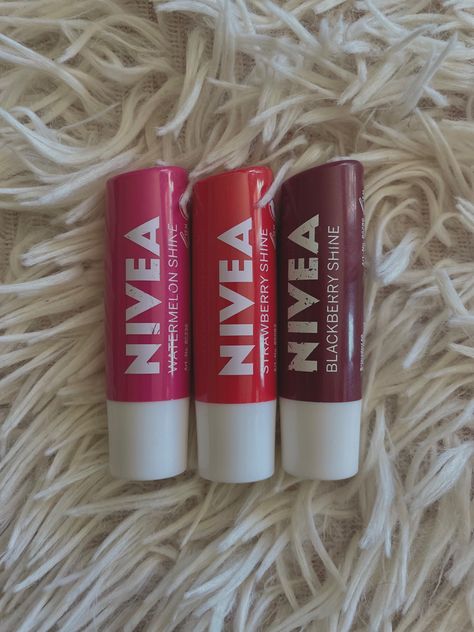 #nivea #nivealipbalm #lipbalm #aesthetic #coquette #pretty Nivea Lip Balm Aesthetic, Lip Balms Aesthetic, Nivea Aesthetic, Lipbalm Nivea, Lipbalm Aesthetic, Fruit Lip Balm, Nivea Lip Balm, Shatter Me Quotes, Cute Nail Polish