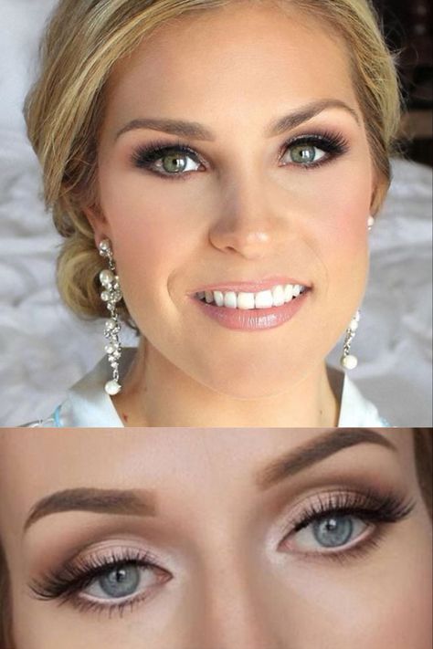 Mother Of Bride Glam Makeup, Natural Wedding Makeup For Mother Of The Bride, Eye Makeup For Mother Of Groom, Wedding Eye Makeup Blue Eyes, Wedding Make Up Older Bride, Mother Of Bride Make Up Ideas, Natural Mother Of The Groom Makeup, Mob Wedding Makeup, Wedding Makeup Older Bride