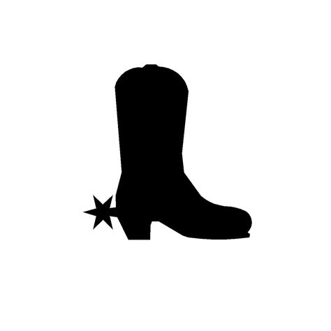 Cowboy Clipart Silhouettes, Cowboy Crafts, Silhouette Template, Horse Silhouette, Cowgirl Boot, Silhouette Vinyl, Silhouette Portrait, Riding Boot, Silhouette Cameo Projects