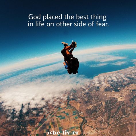 Skydiving,motivation,fear Skydiving Quotes, Will Smith Quotes, Other Side Of Fear, Good Thursday, Land Surveyors, Landform, Take For Granted, Thursday Motivation, Eat Pray Love