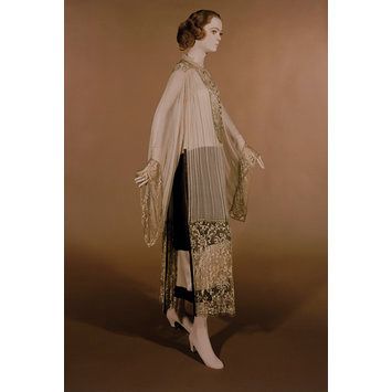 Afternoon dress Callot Soeurs, Style Année 20, 1920 Fashion, Afternoon Dress, 22 November, Silk Chiffon Dress, 20s Fashion, Old Fashion, 1920s Fashion