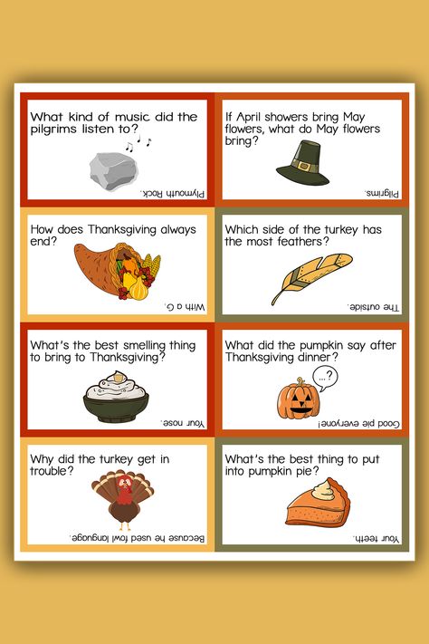 Autumn Jokes For Kids, Thanksgiving Riddles For Kids, November Jokes For Kids, Fall Jokes For Kids, Thanksgiving Fun For Kids, Thanksgiving Riddles, Fall Jokes, Spring Jokes, Lunch Notes For Kids