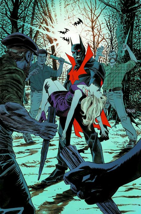 Vampire Batman Beyond Bob Kane, Western Comics, Univers Dc, Batman Comic Art, Batman Beyond, Batman Universe, Dc Comics Characters, Batman Family, Batman Robin