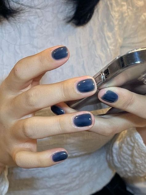 18 Best Nude Nail Designs for a Chic and Timeless Look | The KA Edit 00s Mode, Dark Blue Nails, Hello Nails, Hippie Nails, Korean Nails, Her Nails, Casual Nails, Pretty Gel Nails, Soft Nails