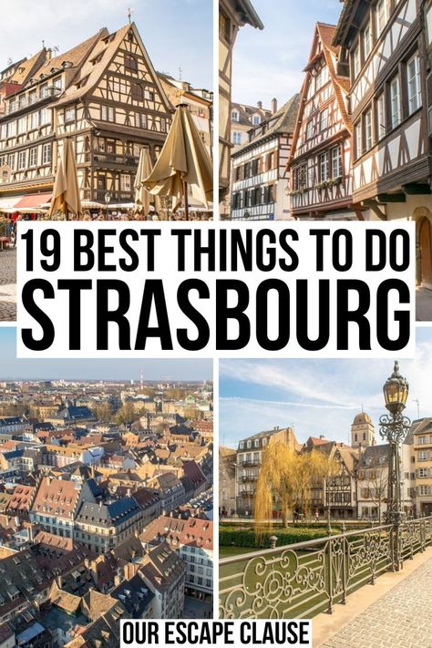 From wine tasting to Christmas markets, here are the best things to do in Strasbourg!  trip to strasbourg france | strasbourg trip | strasbourg vacation | what to do in strasbourg france | what to see in strasbourg france | things to see in strasbourg | where to go in strasbourg | day trips from strasbourg | things to do in alsace | where to go in alsace | france vacation | trip to france Strasberg France, Things To Do In Strasbourg France, What To Do In Strasbourg France, Strasburg France, Strasbourg France Christmas, Christmas Strasbourg, Strasbourg France Winter, Strasburg France Strasbourg, Strasbourg Christmas