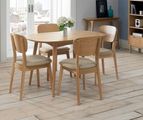 johansen scandinavian dining table for small dining room interior secrets Trending Dining Tables, Dining Room Furniture Collections, Small Dining Room Table, Scandinavian Dining Table, 4 Seater Dining Table, Simple Dining Table, Round Dining Room Sets, Kursi Bar, Small Dining Table