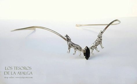 Wolf Crown, Elvish Tiara, Elvish Crown, Fantasy Core, Elven Tiara, Boho Tiara, Woodland Crown, Witchy Outfits, Oc Outfits