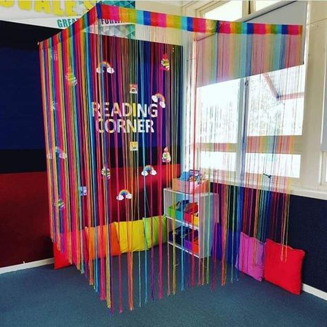 Reading Nook Classroom, Reading Corner Classroom, Preschool Rooms, Diy Classroom, Book Corners, To Get, Reading Classroom, Classroom Library, Classroom Setup