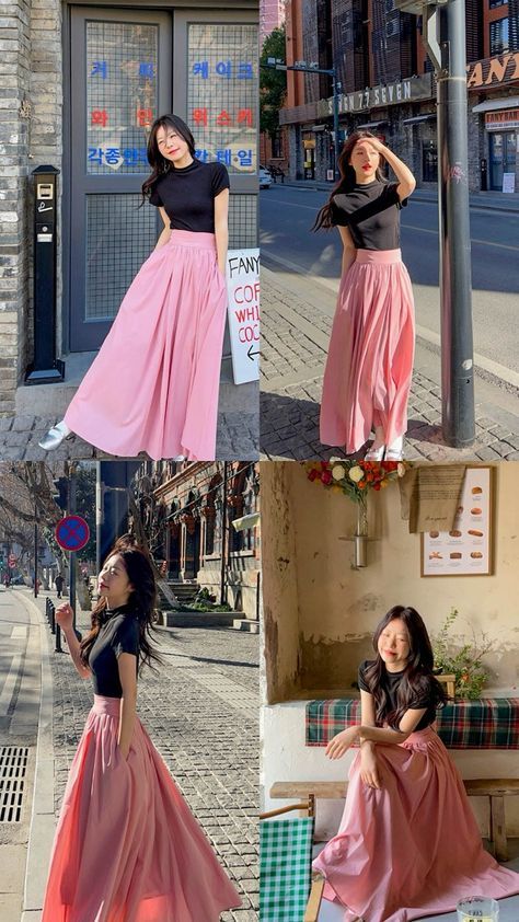 #selfieposes #selfietricks #posingtips #selfieideas #photographytricks #selfiehacks #posinginspiration #selfiegamestrong #selfiequeen #selfieperfection #selfiegoals #selfieconfidence #selfieposeideas #selfieposeinspo #selfieposechallenge Long Skirt Poses Photo Ideas, Korean Beach Outfit, Diy Denim Skirt, Popular Shoe, Top Pic, Famous Dress, Rose Skirt, Photography Posing Guide, Miz Mooz