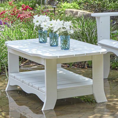 Outdoor UWharrie Chair Annaliese Patio Coffee Table - A030-000 Pumpkin Wash, Detroit Apartment, Coffee Tables Ideas, Aluminum Coffee Table, Wicker Side Table, Lime Wash, Twilight Blue, Garden Coffee, Studio Table