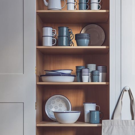 British Standard Cupboards (@britishstandardcupboards) • Instagram photos and videos Falcon Enamelware, Electric Hob, Salt Spring Island, Small Dishes, Roast Dinner, Interiors Dream, Herb Pots, Deep Plate, Baking Set