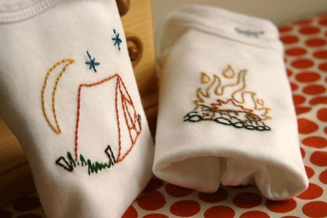 Embroidered Onesie Boy, Embroidered Onesie, Lilly Prints, Second Birthday Ideas, Hat Organization, Baby Embroidery, Mittens Pattern, Cute Embroidery, Sewing Embroidery Designs