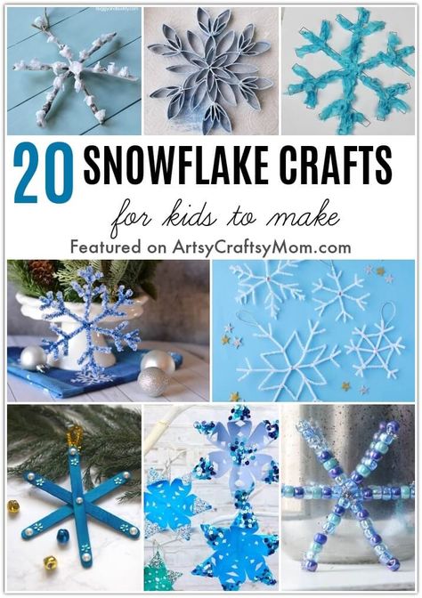 20 Stunning Snowflake Crafts for Kids 28 Snowflake Crafts For Kids, Snowflake Crafts, Diy Snowflake, Sparkle Decorations, Craft Instructions For Kids, Snowflakes Art, Snowflake Template, Snowflake Craft, Simple Snowflake