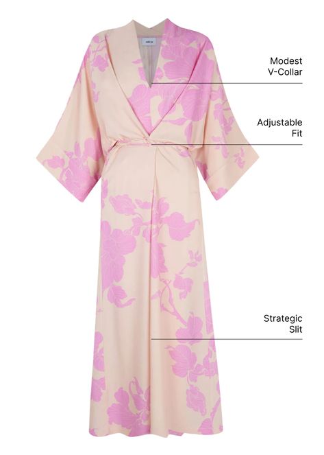 Mode Kimono, Kimono Dress, Kimono Sleeve, Dress Formal, Versatile Dresses, Lovely Dresses, Printed Dress, Jacquard Fabric, Buy Dress