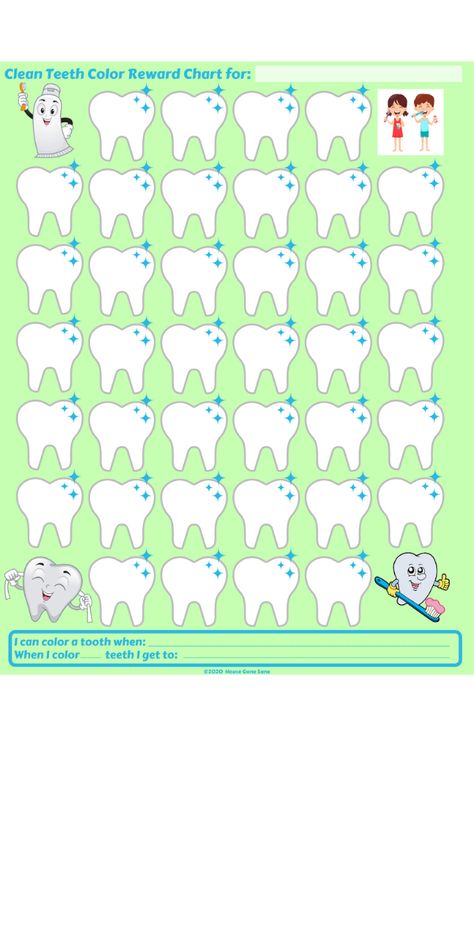 Tooth Brushing Chart Free Printable, Brush Teeth Chart, Teeth Brushing Chart, Teeth Cleaning At Home, Tooth Brushing Chart, Teeth Cleaning Tools, Kindergarten Addition Worksheets, Wisdom Tooth Extraction, Gum Inflammation