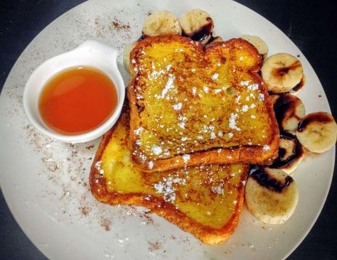 Vegan French Toast Recipe Step By Step Instructions Eggless French Toast, French Toast Recipe Cinnamon, Vegan French Toast, Vegan French, French Recipe, Cinnamon French Toast, Allergy Free Recipes, Dinner Appetizers, French Toast Recipe