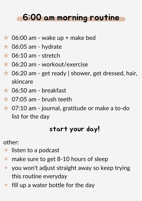 Self Care Timetable, Wonyoungism Daily Routine, Daily Routine Schedule For Women, Daily Routine Schedule, Daily Routine Planner, Morning Routine Checklist, Healthy Morning Routine, Self Care Bullet Journal, Makanan Diet