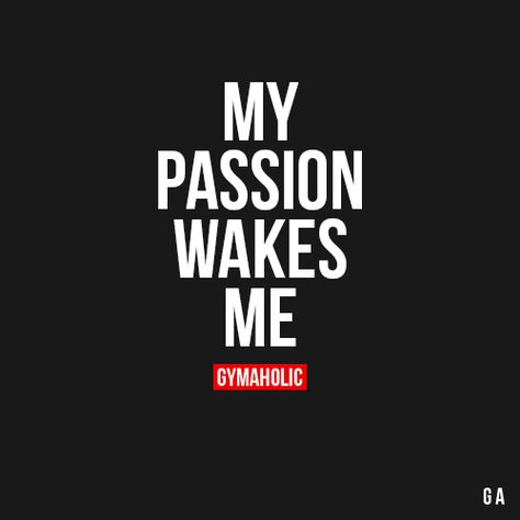 My Passion Wakes Me You don’t need to put an alarm clock when you know you are going to change the world the day after. http://www.gymaholic.co #fit #fitness #fitblr #fitspo #motivation #gym #gymaholic #workouts #nutrition #supplements #muscles #healthy