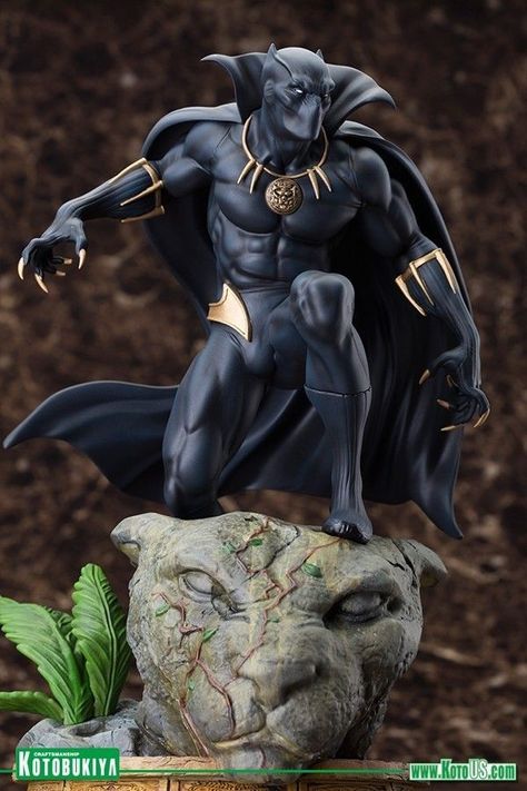 Black Panther Statue, Panther Statue, Black Panther King, Marvel Statues, Panther Art, Character Statue, Black Panther Art, Marvel Figure, The Black Panther