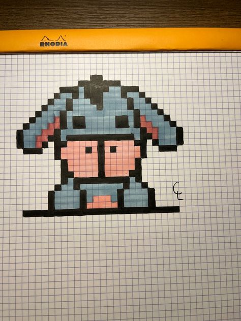 Pixel Art Pencil, Cute Mini Pixel Art, Pix Art Ideas, Cute Pixel Drawing, Pixley Art, Graph Drawings, Pixel Art Mini, Disney Pixel Art, Spiderman Pixel Art