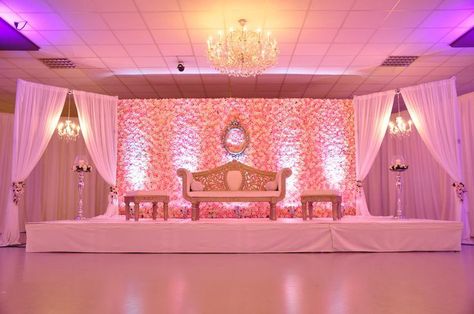 Marriage Hall Decoration, Indian Wedding Decorations Receptions, Engagement Stage Decoration, Nikah Decor, Reception Stage Decor, Simple Stage Decorations, Wedding Stage Backdrop, Wedding Stage Decor, Reception Backdrop