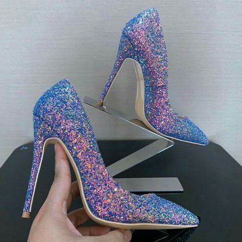 Prom Shoes Black, High Heel Dress Shoes, Heels Summer, Purple Heels, Women Platform Sandals, High Heel Dress, Glitter Heels, Womens Summer Shoes, Stiletto Shoes