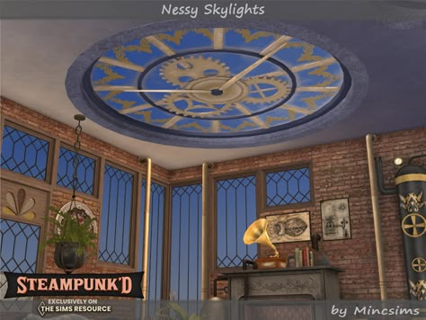 Cc Packs, Steampunk Furniture, Sims Medieval, Sims 4 House Building, Sims Ideas, Sims 4 Characters, Sims 4 Cc Packs, Sims 4 Cc Furniture, Sims 4 Build