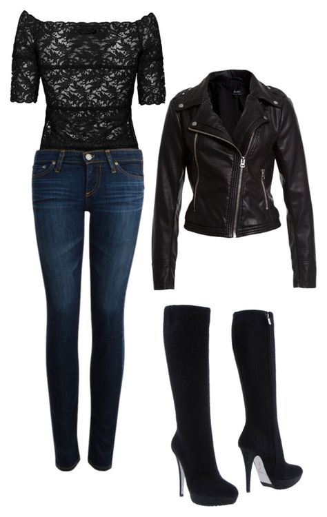 "Gemma Teller-Morrow" by jess-teller ❤ liked on Polyvore featuring D.Exterior, AG Adriano Goldschmied, RenÃ© Caovilla, Bardot, biker and sons of anarchy Gemma Teller Style, Gemma Teller Morrow, Excersise Outfits, Biker Clothes, Gemma Teller, Biker Chick Outfit, Elizabeth Gutierrez, Biker Girl Outfits, Wardrobe Images