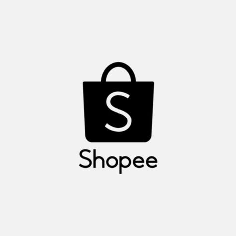 Shopee Icon Black, Shopee Icon, Apps Icon, Black App, Black Icon, Shop Icon, Phone Icon, Vsco Cam, Logo Sticker