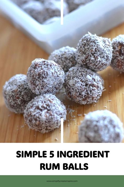 Traditional rum balls are essential for every Christmas celebration! They are a favourite festive treats and they are so easy to make! Dinner Recipes Side Dishes, Rum Ball, Rum Balls Recipe, Candy Cane Recipe, Christmas Recipe Ideas, Food For Entertaining, Chocolate Crackles, Chocolate Slice, Christmas Dinner Recipes