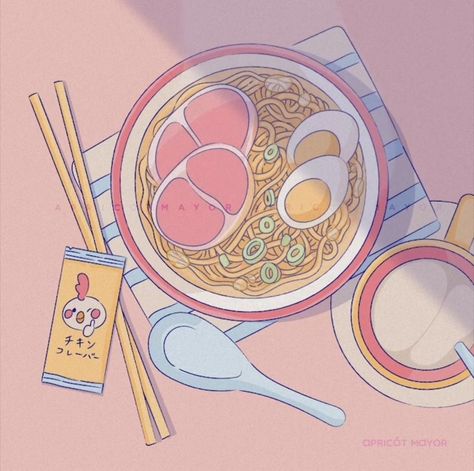 art aesthetic art drawing aesthetic drawing minimalistic food anime pastel cozy korean aesthetic korea korean asia asian credit to @apricotmayor on insta Apricot Mayor, Photo Kawaii, 귀여운 음식 그림, Arte 8 Bits, Cute Food Art, Japon Illustration, Pastel Pink Aesthetic, Arte Sketchbook, Korean Art