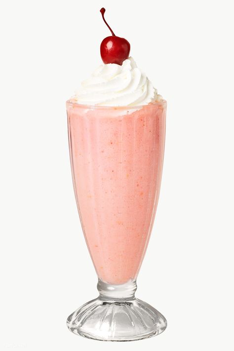 Cherry Milkshake, Milkshake Ice Cream, Fruit Milkshake, Passion Fruit Smoothie, Dessert Strawberry, Ice Cream Smoothie, Berry Yogurt, Healthy Fruit Smoothies, Mixed Berry Smoothie