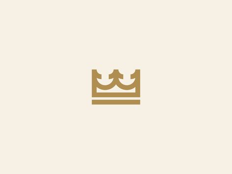 Crown Logo by Adam Vizi on Dribbble Royal Logo, Church Logo, Crown Logo, Unique Logo Design, Minimalist Logo Design, King Logo, Unique Logo, Business Logo Design, 로고 디자인