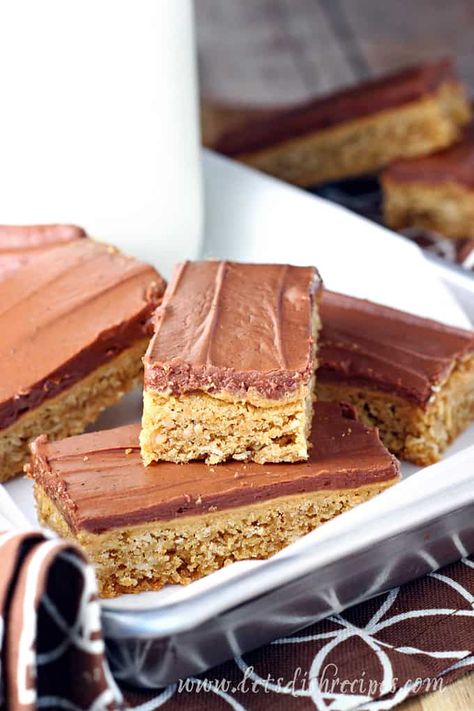 Whipped Peanut Butter Frosting, Peanut Butter Cheerio Bars, Butter Cookie Bars, Whipped Peanut Butter, Peanut Butter Cookie Bars, Chocolate Peanut Butter Recipes, Chocolate Peanut Butter Desserts, Best Peanut Butter Cookies, Ganache Recipe