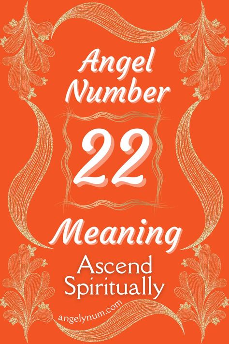 Angel Number 22 is the most powerful number in numerology. Number 22 Meaning, 22 Meaning, Number 22, Angel Number Meanings, Number Meanings, Angel Number, Angel Numbers, The Angel, Energy Crystals