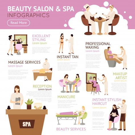 Nail Infographic, Spa Menu, Instant Tan, Spa Pedicure, Makeup Shades, Fun Snacks For Kids, Stylish Haircuts, Salon Services, Beauty Services