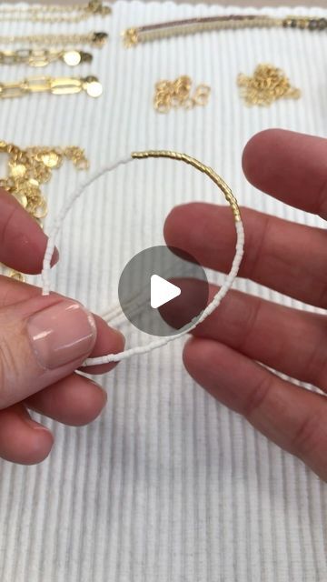 Emilie ✦ MINT15 on Instagram: "I have been asked how I tie off my bead bracelets without using crimp beads. I actually DO use crimp beads, but I hide them well 😉 Take a look here and see for youself ✨ This is quite a technique with a crimp bead tool. You should do this properly and always test if the crimp bead is placed well. Or use some glue for extra strength. And of course: use crimp beads of good quality 😉 • • • #jewelrybrand #jewelrybrands #jewelrybranding #mint15 #mint15jewelry #HandmadeJewelry #BraceletMaking #DIYJewelry #CraftyCreations #ArtisanBracelets #ArtisticAccessories #UniqueBracelets #HandcraftedJewels #BraceletObsession #jewelryhandmade #CreativeCrafting #CustomBraceletDesign #BraceletAddict #HandmadeWithLove #JewelryArtistry #BraceletInnovation #ArtisanalJewels #DIYBra How To Attach Clasps To Bracelets, How To Use Crimp Beads Tutorials, How To Use A Crimp Bead, Crimp Beads How To Use, How To Use Crimp Beads, Acrylic Tube Bead Bracelet, Gimp Bracelets, Diy Bra, Artisan Bracelets