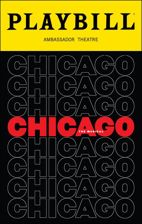 Broadway Musicals Posters, Chicago Broadway, Chicago Musical, Broadway Playbills, Broadway Posters, Play Poster, Broadway Costumes, Chicago Poster, Theatre Plays