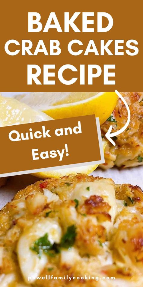 Make dinner a breeze with our Quick and Easy Baked Crab Cakes recipe. This simple yet flavorful recipe uses fresh crab meat and a blend of seasonings, baked to perfection for a healthy and delicious meal. Ideal for busy weeknights or a special occasion, these crab cakes are gluten-free and can be made with minimal effort. Follow our guide and enjoy the best homemade crab cakes with minimal effort. Crab Cakes With Artificial Crab, Crab Cakes Canned Crab Meat, Crab Cakes Recipe Best Baked, Canned Crab Recipes Dinners, Seafood Cakes Recipes, Cheesy Crab Bake, Simple Crab Cakes, Crab Cakes Recipe Best Easy, Easy Crab Cakes Recipe Simple