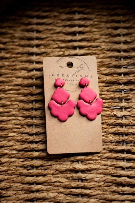 Handmade Polymer Clay Earrings 
Nickel Free Wedding Guest Earrings, Boho Earrings Wedding, Earrings Wedding Guest, Boho Wedding Earrings, Earrings Summer, Summer Earrings, Earrings Polymer Clay, Summer Earring, Earrings Wedding