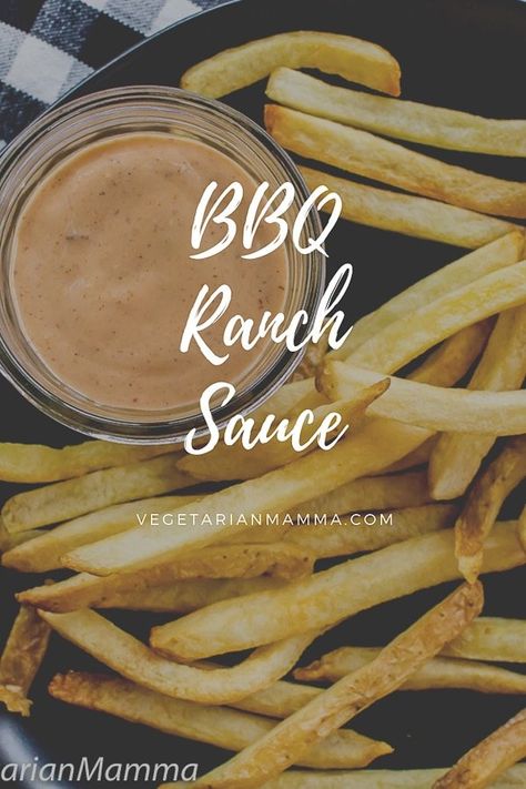 Dips Vegetarian, Home Made Bbq Sauce, Bbq Ranch Dressing, Vegetarian Drinks, Gluten Free Sauces, Ranch Sauce, Recipes Bbq, Vegetarian Barbecue, Vegan Chickpea