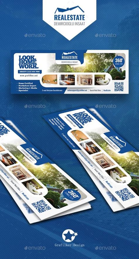 Real Estate Cover Templates for $3 - GraphicRiver #webdesign #SocialMedia #marketing #facebook #BestDesignResources Rollup Design, Web Header, Real Estate Banner, Well Design, Real Estate Marketing Design, Banner Design Inspiration, Facebook Cover Design, Marketing Facebook, 광고 디자인