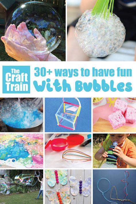 Bubble Activities For Kids, Quiet Toddler Activities, Bubble Crafts, Bubble Activities, Bubble Fun, Easy Toddler Activities, Bubble Party, Fun Activities For Toddlers, Kids Bubbles