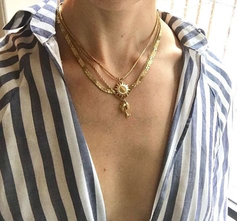 Gold Chain Necklace Womens, Vintage Gold Chain, Solitaire Pendant Necklace, Gold Chains For Men, Mens Jewelry Necklace, Mens Chain Necklace, Elegante Casual, Gold Chain Jewelry, Chain Jewelry