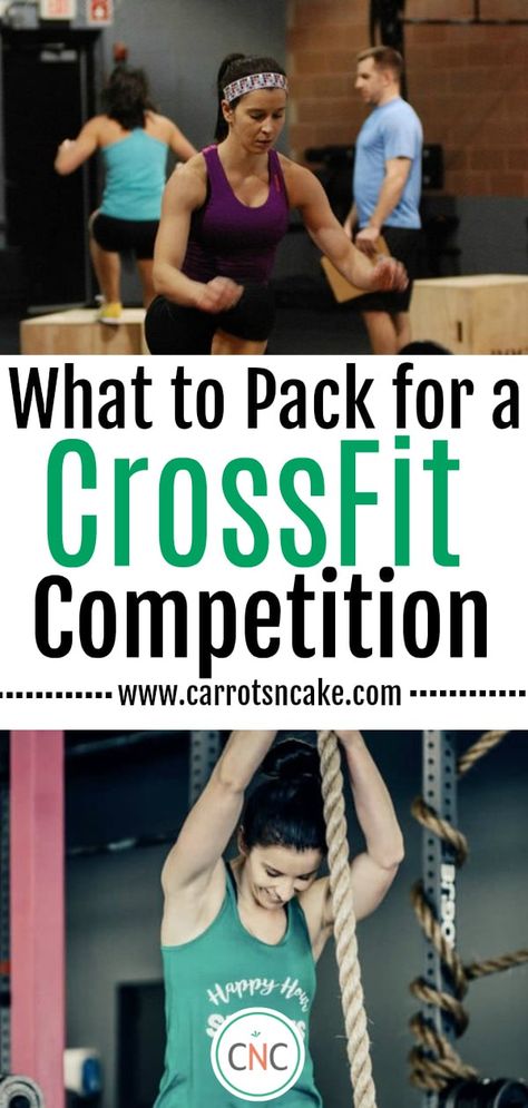 What To Pack for a CrossFit Competition https://carrotsncake.com/what-to-pack-for-a-crossfit-competition/ Pre Competition Meals, Crossfit Competition Outfits, Crossfit Meals, What To Eat Before Crossfit Workout, Workout Of The Day Crossfit, Travel Wods Crossfit, You Go I Go Workout Crossfit, Packed Food, Crossfit Competition